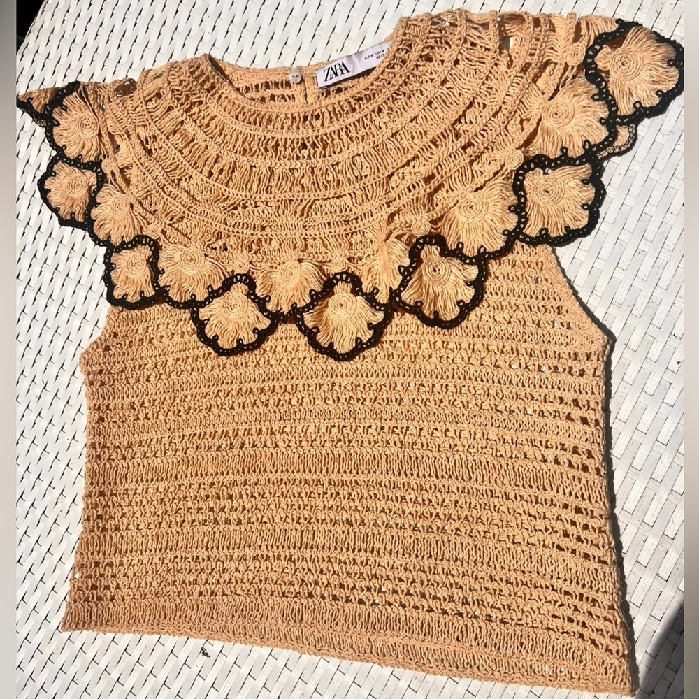 Beautiful Crochet Zara Top